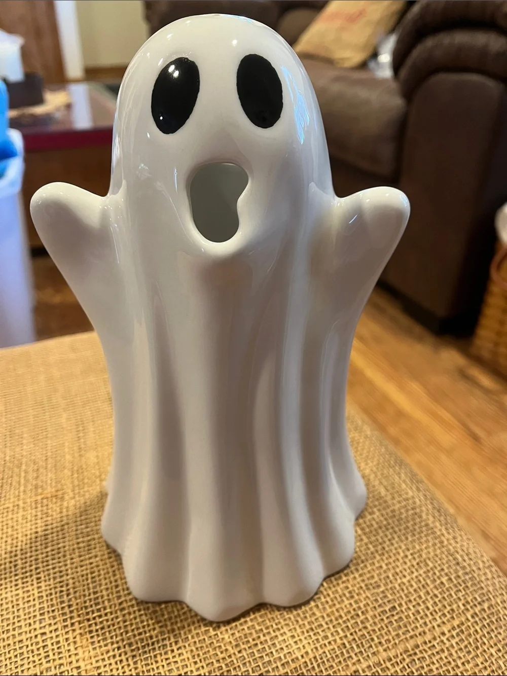 Ceramic Halloween Ghost Pitcher